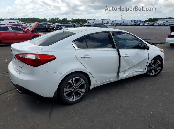 KNAFZ4A8XG5553406 2016 KIA FORTE White Задня права чверть