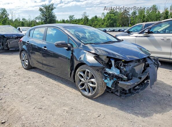 KNAFZ5A36G5590141 2016 KIA FORTE Black Передня права чверть