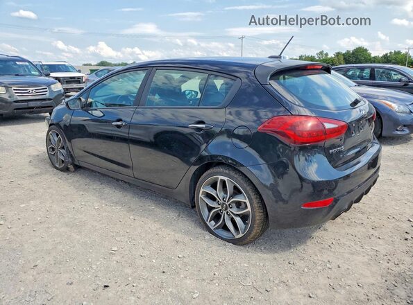 KNAFZ5A36G5590141 2016 KIA FORTE Black Задня ліва чверть