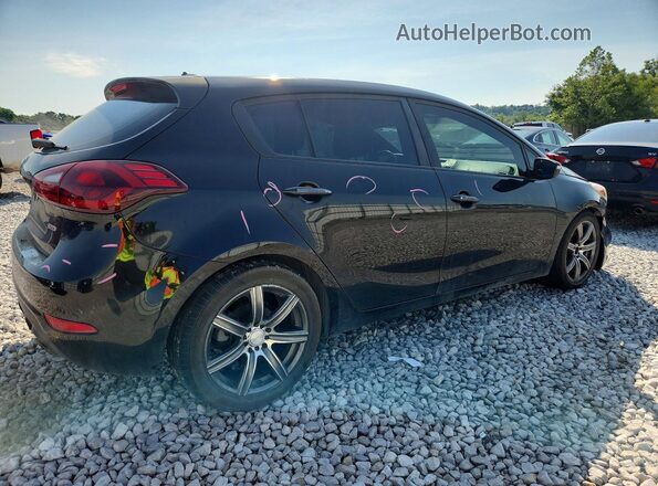 KNAFZ5A39G5636495 2016 KIA FORTE Black Задня права чверть