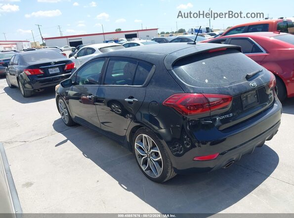 KNAFZ5A3XG5583676 2016 KIA FORTE Black Հետևի ձախ