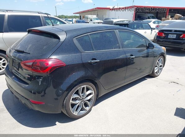 KNAFZ5A3XG5583676 2016 KIA FORTE Black Հետևի աջ