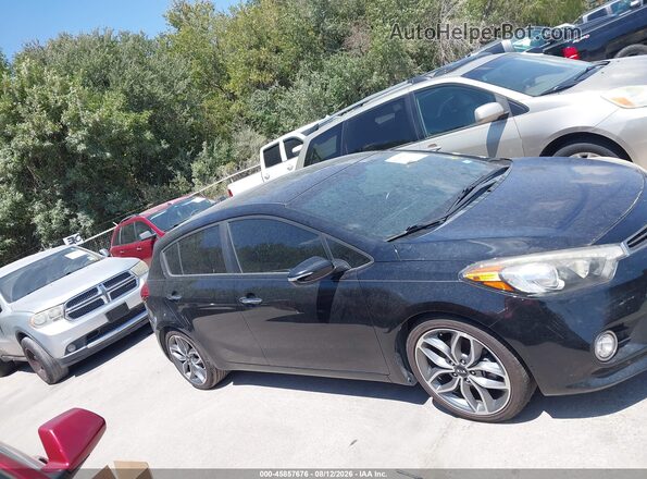 KNAFZ5A3XG5583676 2016 KIA FORTE Black Սալոնի հետևի տեսք