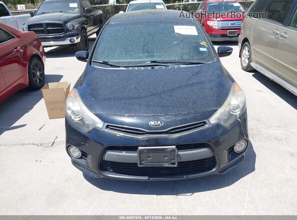 KNAFZ5A3XG5583676 2016 KIA FORTE Black Սարքավորումների վահանակի տեսք