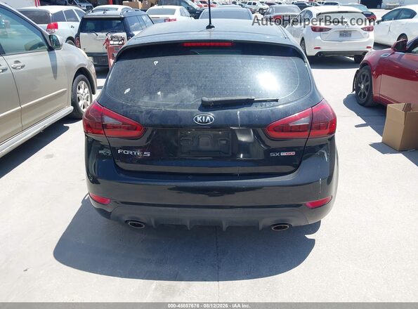 KNAFZ5A3XG5583676 2016 KIA FORTE Black 