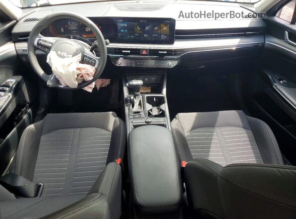 KNAG24J72S5297478 2025 KIA K5 Black Вид панелі приладів
