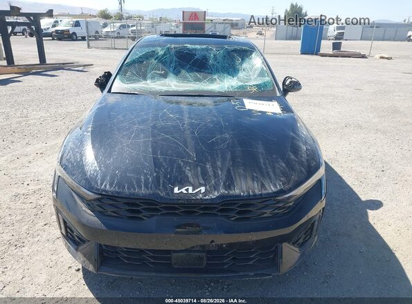 KNAG44J83S5340650 2025 KIA K5 Black Սարքավորումների վահանակի տեսք