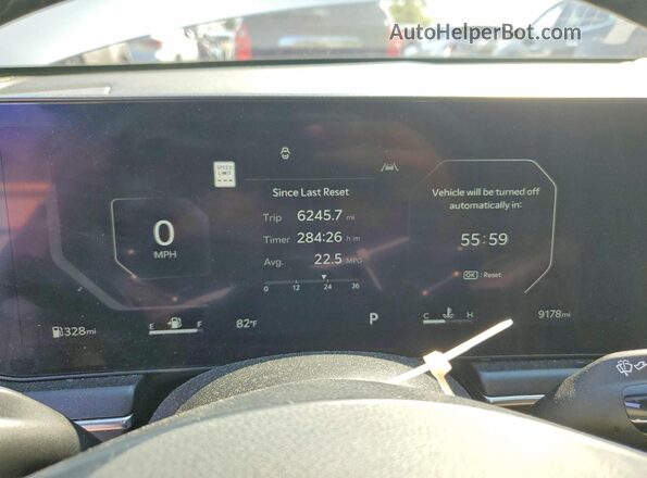 KNAG44J84S5341001 2025 KIA K5 White Instrument cluster view