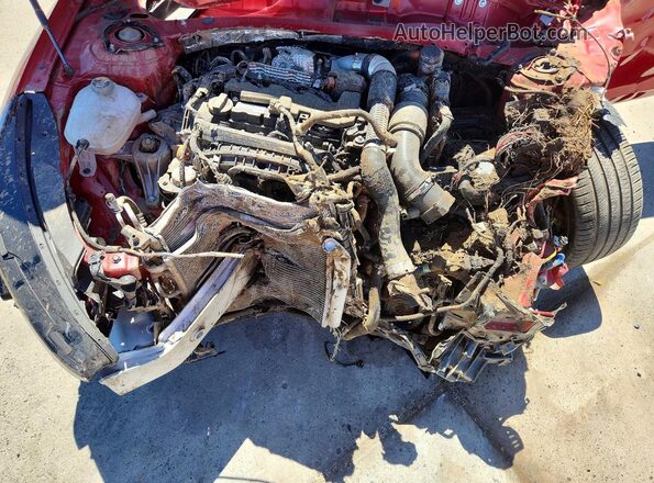 KNAG44J89S5298579 2025 KIA K5 Red Вид задньої частини салону