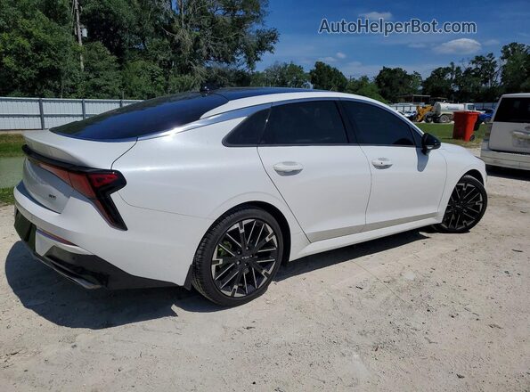 KNAG44J8XS5334666 2025 KIA K5 White უკანა მარჯვენა