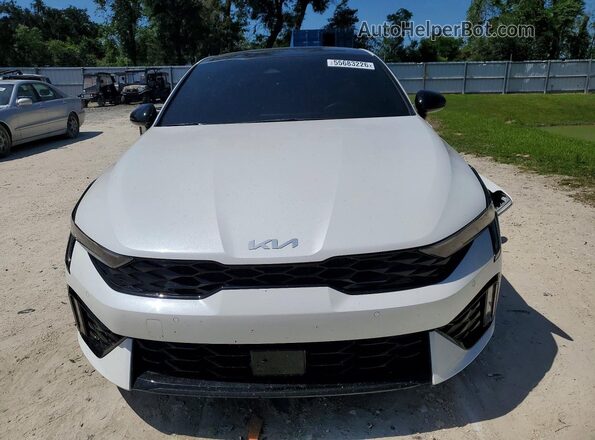 KNAG44J8XS5334666 2025 KIA K5 White წინა ხედი