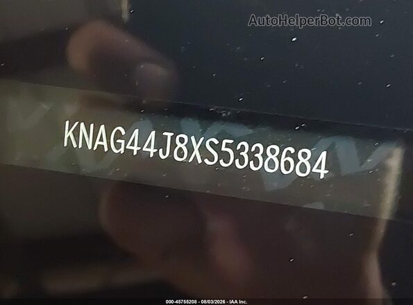 KNAG44J8XS5338684 2025 KIA K5 Silver 