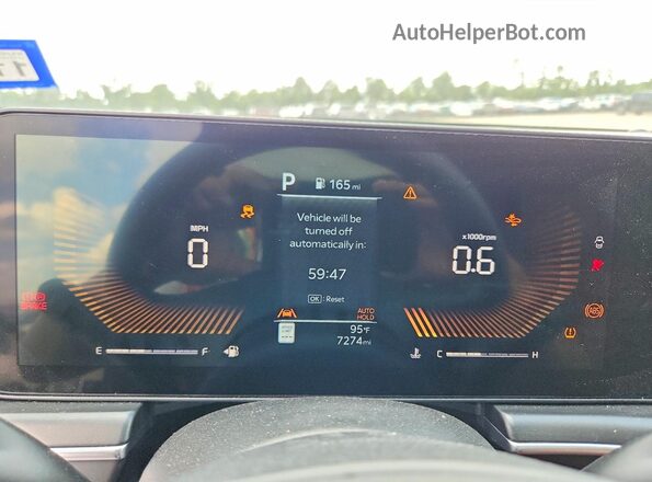 KNAG64J71T5401075 2026 KIA K5 White Instrument cluster view