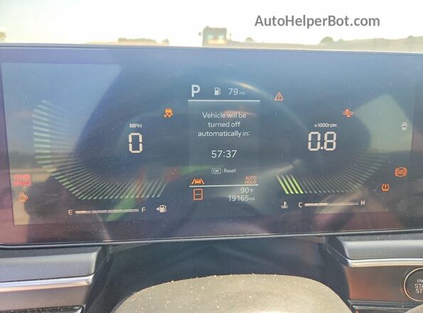 KNAG64J74S5370130 2025 KIA K5 Red Instrument cluster view