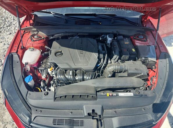 KNAG64J74S5370130 2025 KIA K5 Red Rear interior view