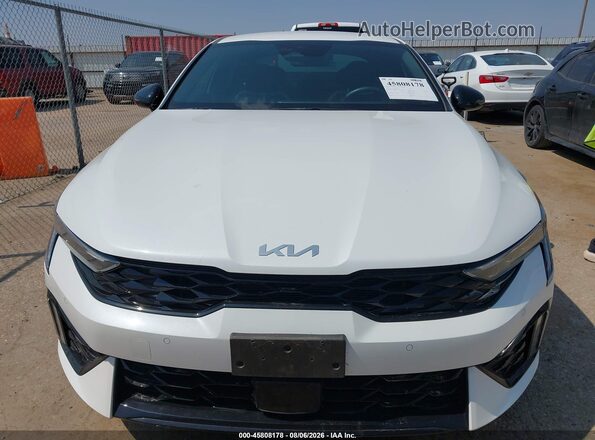 KNAG64J79S5294792 2025 KIA K5 White Widok z przodu