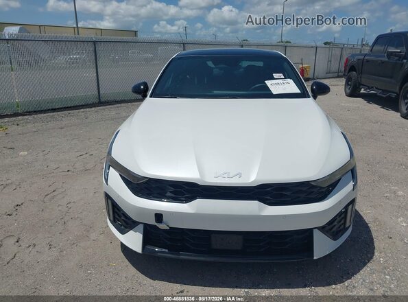 KNAG64J79T5471195 2026 KIA K5 White Սարքավորումների վահանակի տեսք