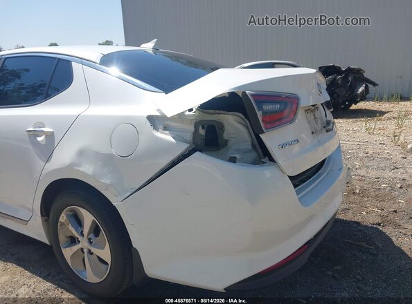 KNAGM4AD4G5099752 2016 KIA OPTIMA HYBRID Белый Вид щитка приборов