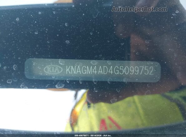 KNAGM4AD4G5099752 2016 KIA OPTIMA HYBRID Белый Вид подкапотного пространства