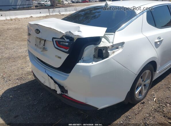 KNAGM4AD4G5099752 2016 KIA OPTIMA HYBRID Белый Вид спереди