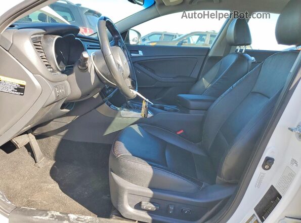 KNAGN4AD8G5099010 2016 KIA OPTIMA White Вид салону спереду