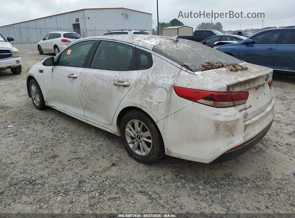 KNAGT4L32J5235648 2018 KIA OPTIMA Белый Задняя левая четверть