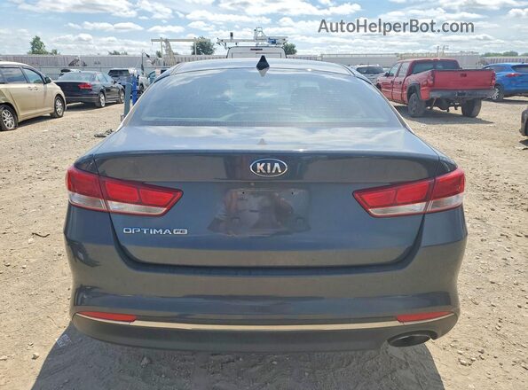 KNAGT4L33G5084196 2016 KIA OPTIMA Gray Vista trasera