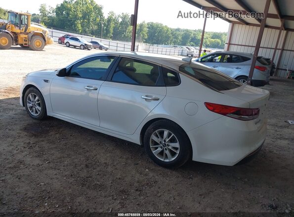 KNAGT4L34G5083753 2016 KIA OPTIMA Белый Задняя левая четверть