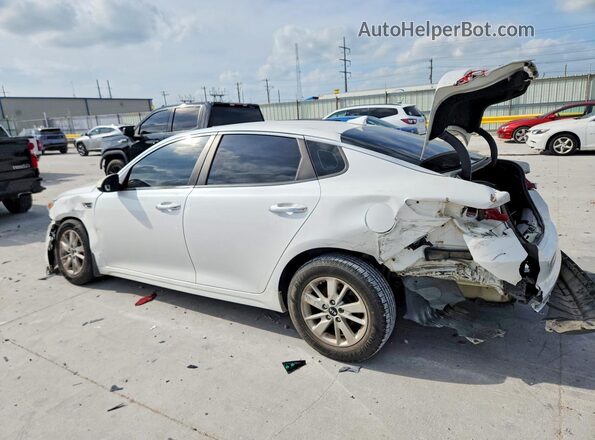 KNAGT4L3XG5104329 2016 KIA OPTIMA White Tył lewy