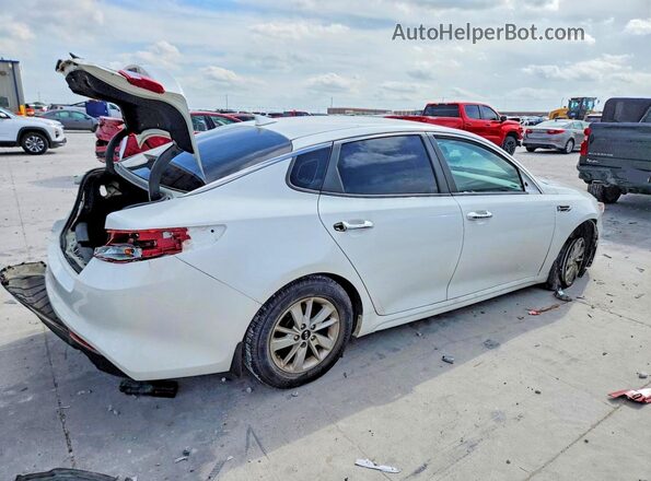 KNAGT4L3XG5104329 2016 KIA OPTIMA White Tył prawy