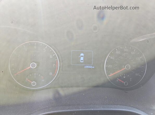 KNAGT4L3XG5104329 2016 KIA OPTIMA White Widok zestawu wskaźników