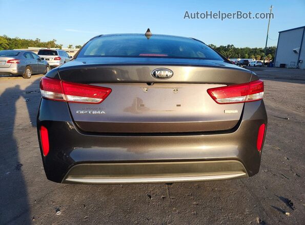 KNAGT4LC7H5007008 2017 KIA OPTIMA Gray Widok z tyłu
