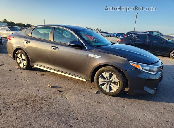 KNAGT4LC7H5007008 2017 KIA OPTIMA Gray Przód prawy