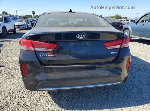 KNAGT4LE0J5020352 2018 KIA OPTIMA Black უკანა ხედი