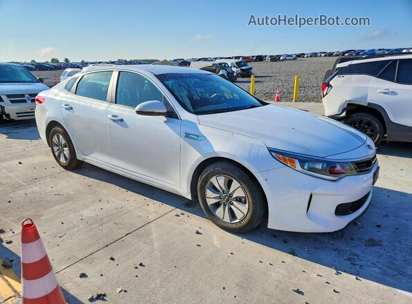 KNAGT4LE3H5016242 2017 KIA OPTIMA Белый Передняя правая четверть