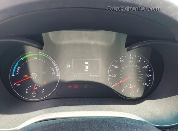 KNAGT4LE3J5023634 2018 KIA OPTIMA Charcoal Widok zestawu wskaźników