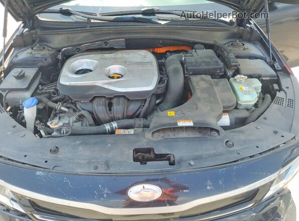 KNAGT4LE3J5023634 2018 KIA OPTIMA Charcoal Widok wnętrza z tyłu