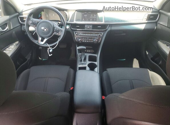 KNAGT4LE3J5023634 2018 KIA OPTIMA Charcoal Widok deski rozdzielczej
