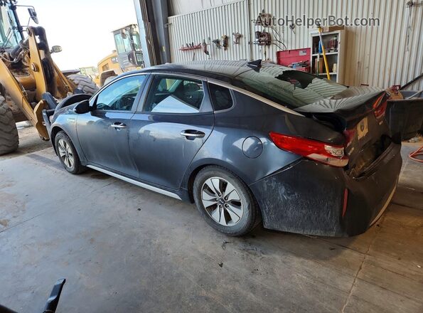 KNAGT4LE9H5018531 2017 KIA OPTIMA Gray Tył lewy