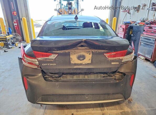 KNAGT4LE9H5018531 2017 KIA OPTIMA Gray Widok z tyłu