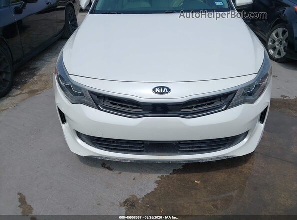 KNAGU4LE0H5010959 2017 KIA OPTIMA HYBRID Белый Вид спереди