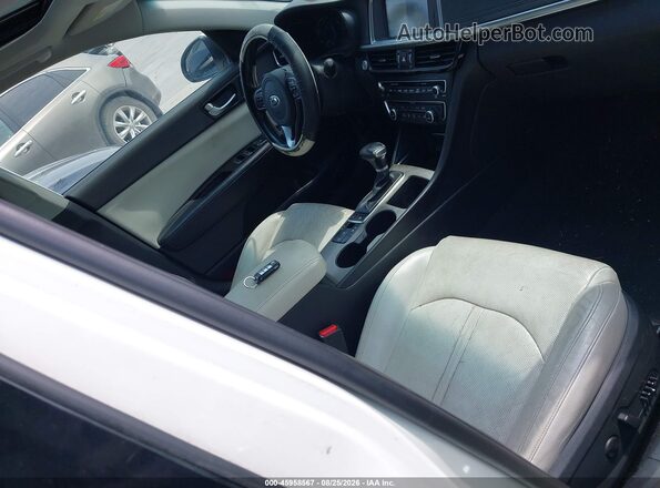 KNAGU4LE0H5010959 2017 KIA OPTIMA HYBRID Белый Вид салона спереди