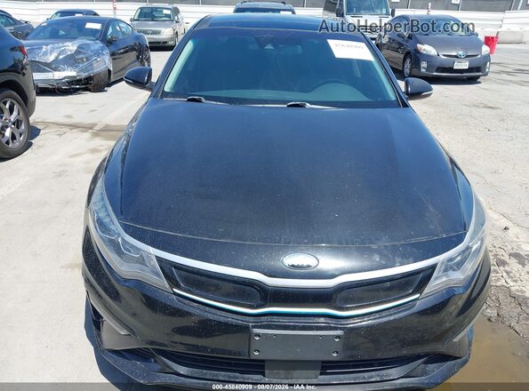 KNAGU4LE0L5037636 2020 KIA OPTIMA HYBRID Black ხელსაწყოთა პანელის ხედი