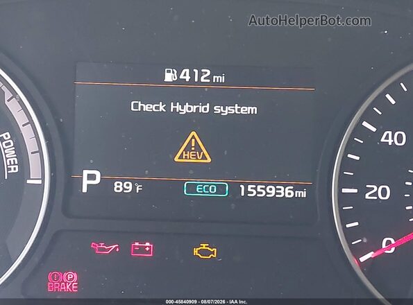 KNAGU4LE0L5037636 2020 KIA OPTIMA HYBRID Black 