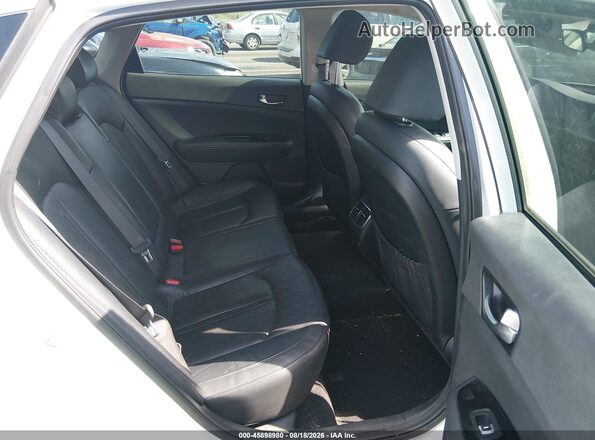 KNAGU4LE1H5014017 2017 KIA OPTIMA HYBRID Белый Вид наклейки с VIN-кодом