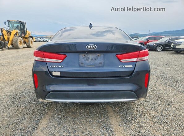 KNAGU4LE2H5012339 2017 KIA OPTIMA Blue Widok z tyłu