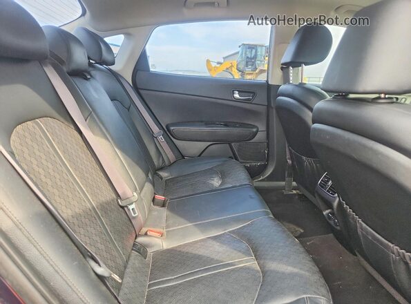 KNAGU4LE2H5012339 2017 KIA OPTIMA Blue Widok tylnych siedzeń