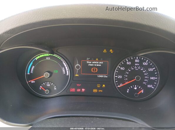 KNAGU4LE3H5013788 2017 KIA OPTIMA HYBRID White Հետևի նստատեղերի տեսք