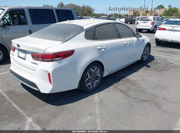 KNAGU4LE5L5045425 2020 KIA OPTIMA HYBRID White უკანა მარჯვენა