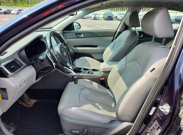 KNAGV4LD1H5013910 2017 KIA OPTIMA Blue Widok wnętrza z przodu